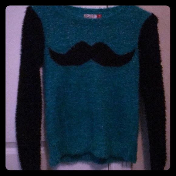 Youth large mustache tee - Picture 1 of 1
